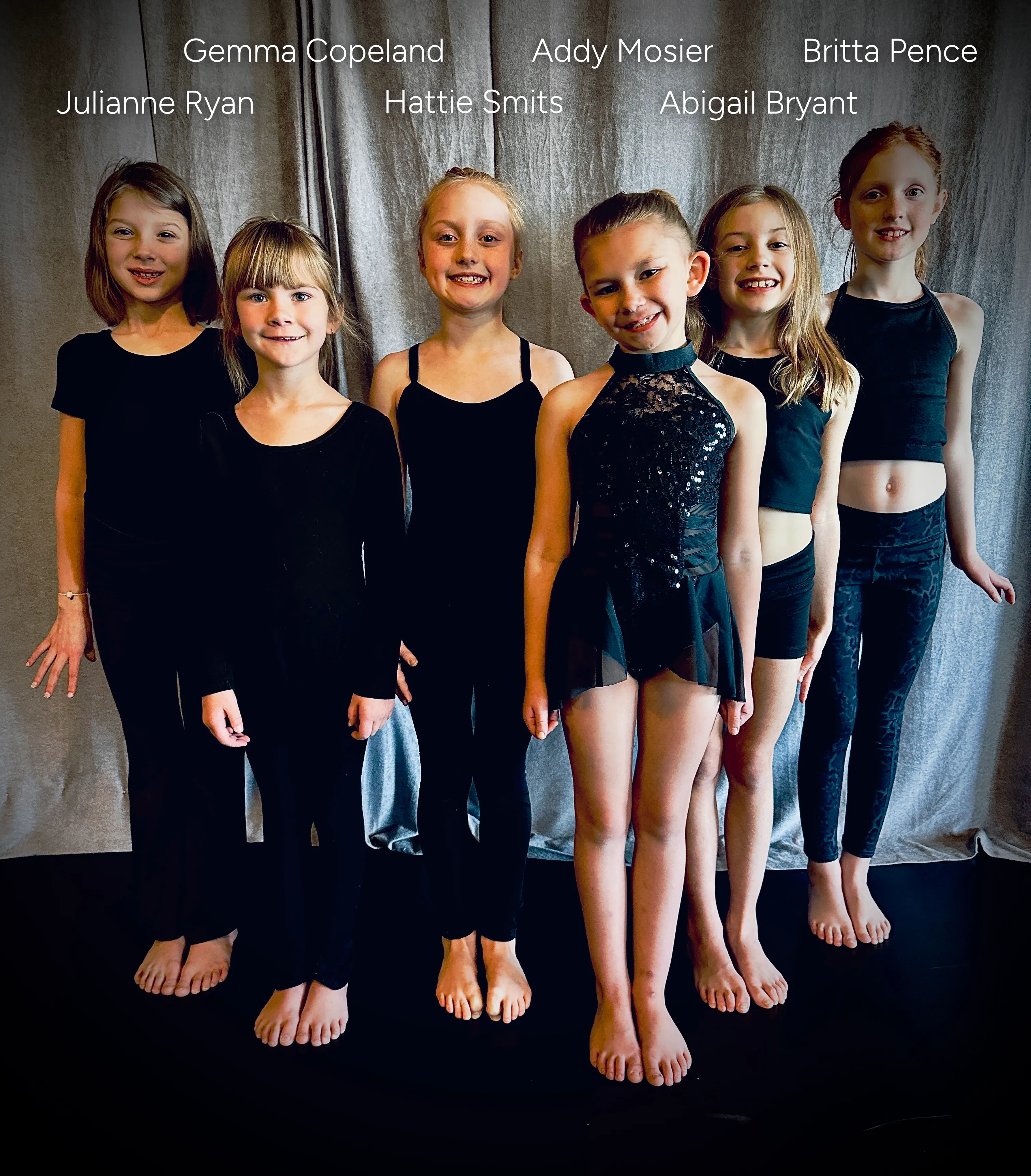 Various people in dance poses