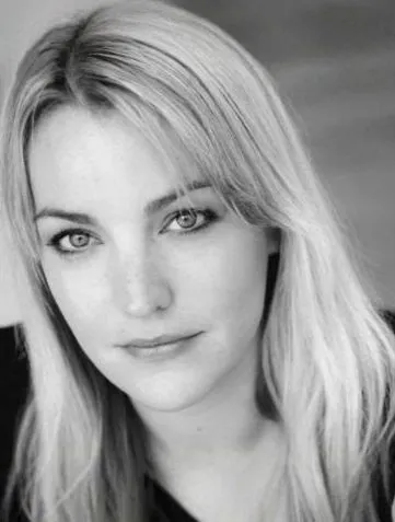 Black and white photo of Erin Malloy